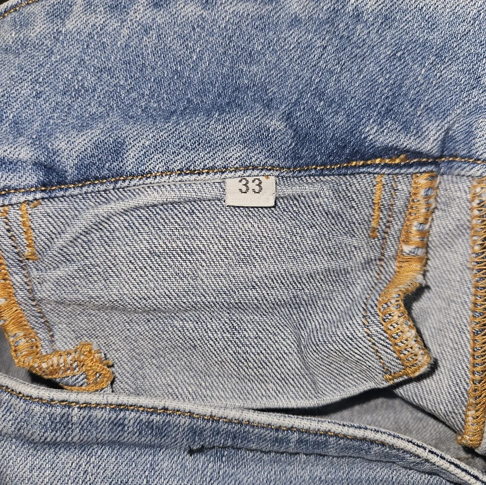 ASKK NY High Waisted Wide Leg Jean Size 33 - Picture 5 of 9